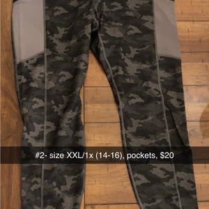 Fabletics leggings, new with tags. Size XXL/1X (14-16).